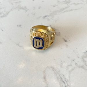 1987 Championship Minnesota Twins Baseball World Series Souvenir Ring NWOT